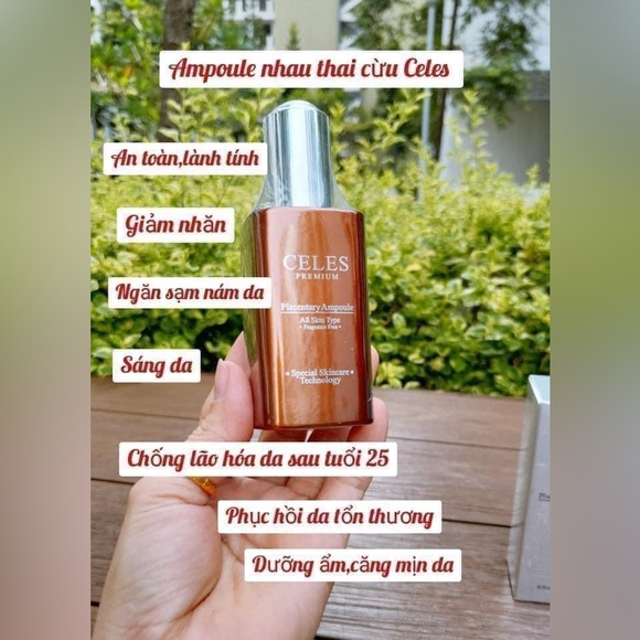 Celes Premium Placentary Ampoule 50ml Anti-Aging Aesthetic Cosmetic K-Beauty - Picture 2 of 12